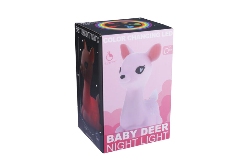 Dhink Hert Nachtlamp LED met Timerfunctie Roze