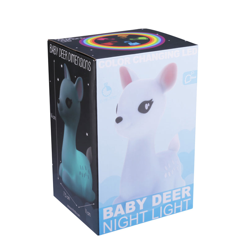 Dhink Hert Nachtlamp LED met Timerfunctie Blauw