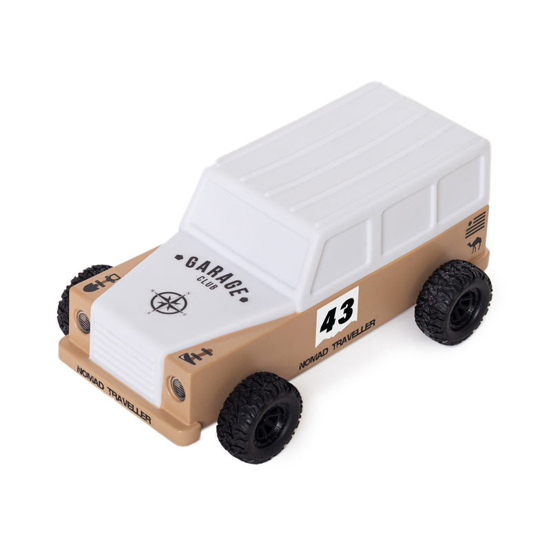 Jeep Nachtlamp met Roterende Wielen kinderkamer jongens speelgoed