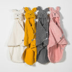 Jollein Wikkeldeken Bunny Ash Green