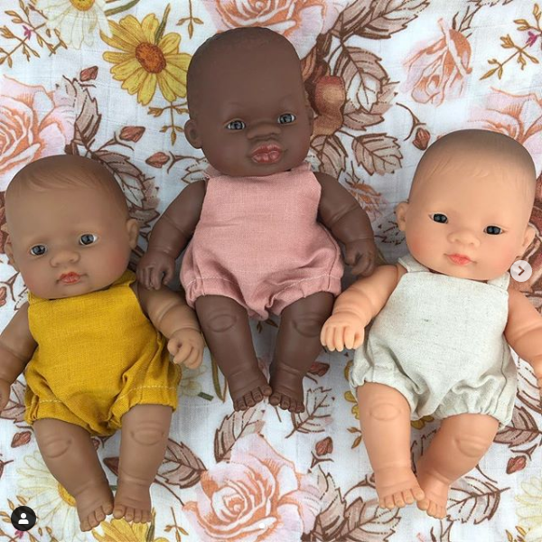 Miniland Babypop Afrikaans Jongen 21CM