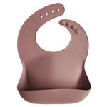 Mushie Silicone Bib Woodchuck