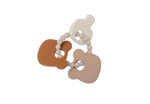 Jollein Bijtring Siliconen  15x11x1 cm Teddy Bear