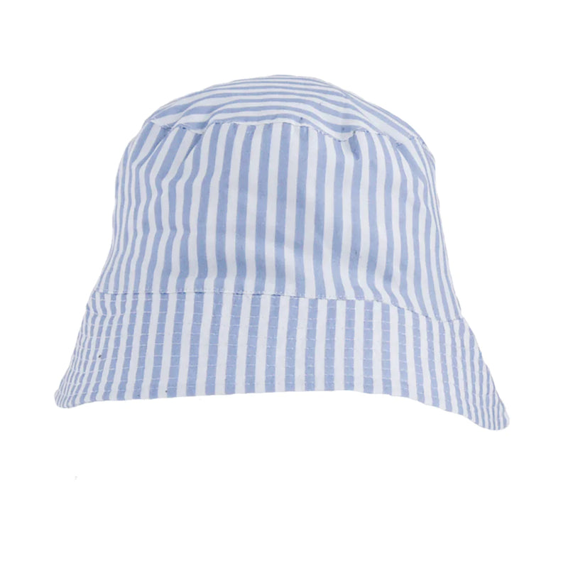 Swim Essentials UV Zonnehoedje Blauw -Wit gestreept 2-4 jaar
