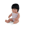 Miniland Pop Aziatisch met Haar Jongen 38 cm