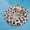 Swim Essentials Baby Float Beige Panterprint 0-1 Jaar