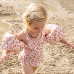 Swim Essentials Zwembandjes Old Pink Panterprint 0-2 Jaar