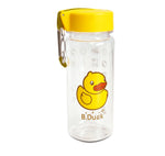 Bduck Eend Drinkfles met Bevestigingshaak Geel