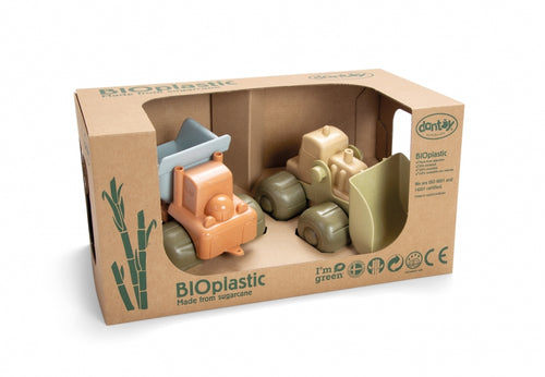 Dantoy BIOplastic Bouwvoertuigen (set van 2)