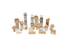 Jollein Houten Blokken Set 18x12 cm Farm