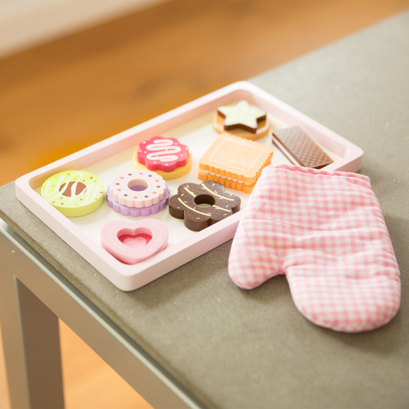 New Classic Toys Koekjes Set met Ovenwant - 10 delig