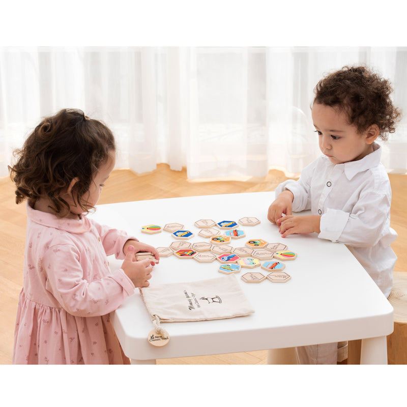 New Classic Toys Memory - voertuigen
