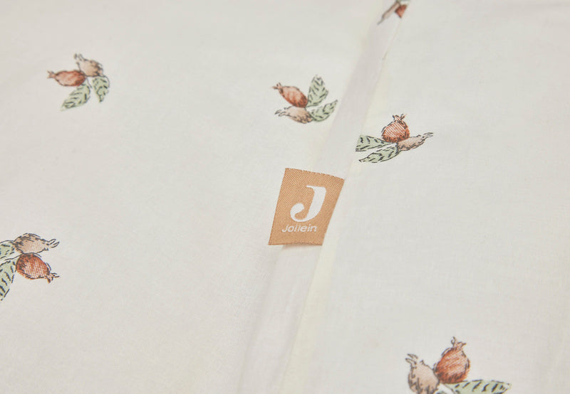 Jollein Dekbedovertrek met Sloop 100x140 cm Rosehip