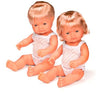 Miniland Pop Europees  met Haar Jongen 38 cm