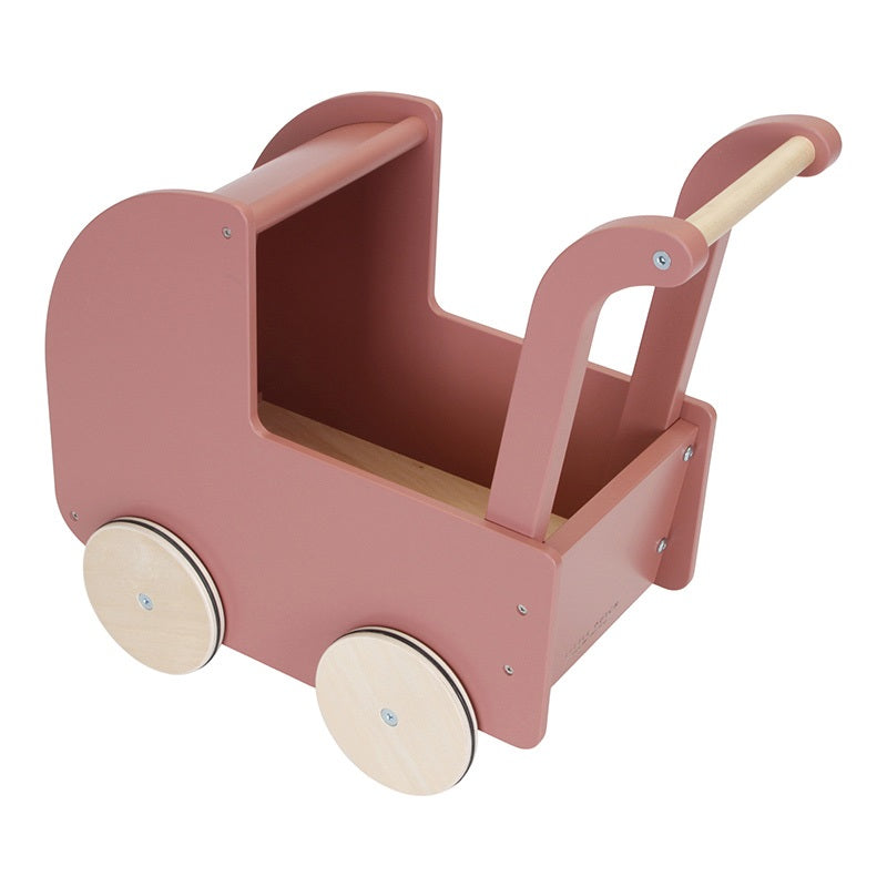 Little Dutch Poppenwagen Hout incl. Textiel