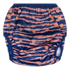 Swim Essentials Wasbare Zwemluier Blauw Oranje Zebra