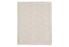 Jollein Ledikant Deken 100x150 cm Shell Knit Nougat GOTS