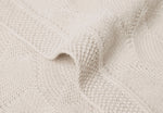 Jollein Ledikant Deken 100x150 cm Shell Knit Nougat GOTS