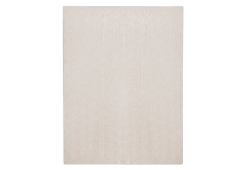 Jollein Ledikant Deken 100x150 cm Shell Knit Nougat GOTS