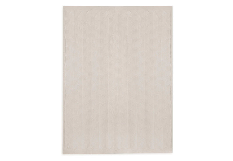 Jollein Ledikant Deken 100x150 cm Shell Knit Nougat GOTS
