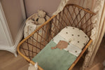 Jollein Deken Wieg 75x100cm Shell Knit Sea Foam GOTS
