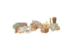 Jollein Houten Speelgoedtrein 45x12 cm Farm