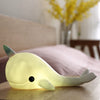 Dhink Narwhal Nachtlamp Oplaadbaar met Timer, Dimmer en Tapfunctie