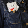 Bitten Lucky cat poes Pocket Size Handen Warmer