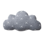 Noukies Decoratief Wolk Kussen Grijs kinderkamer babykamer decoratie